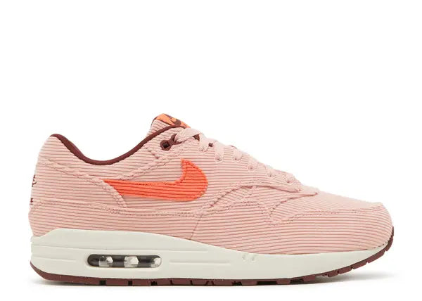 Nike Air Max 1 PRM Corduroy Coral Stardust Side