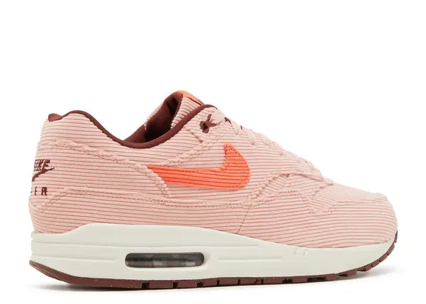 Nike Air Max 1 PRM Corduroy Coral Stardust Back