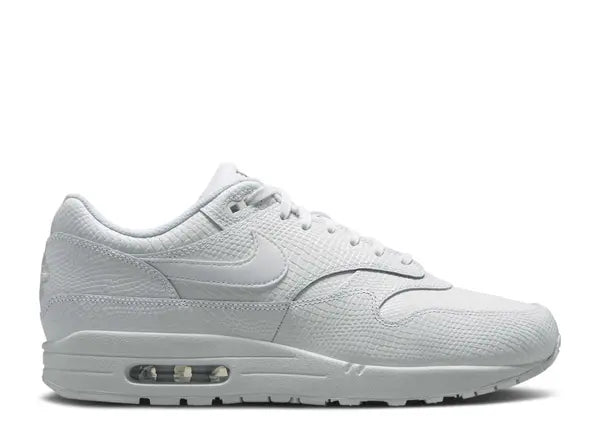 Nike Air Max 1 Premium White Snakeskin Side