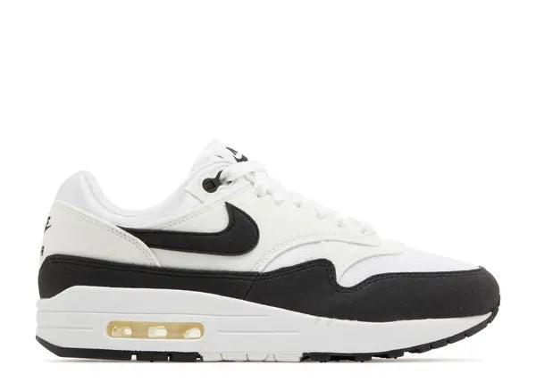 Nike Air Max 1 White Black Neutral Grey Side