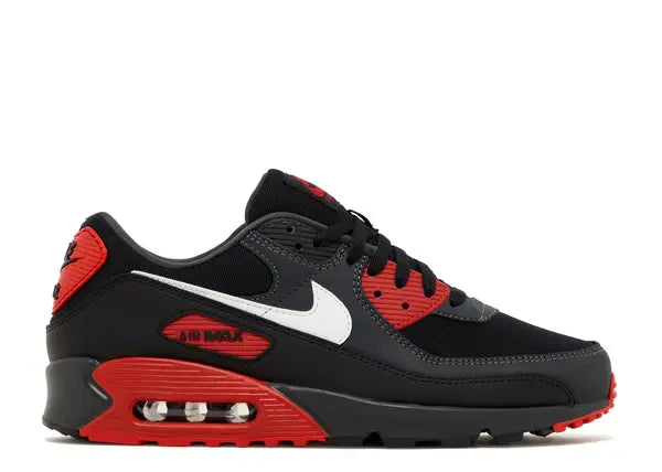 Nike Air Max 90 Anthracite Mythic Red Side