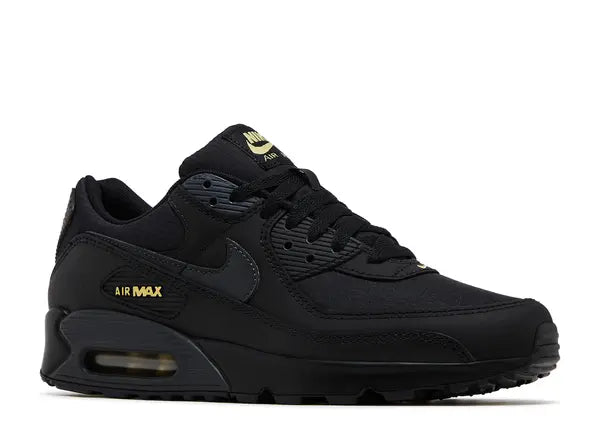Nike Air Max 90 Black Buff Gold Front