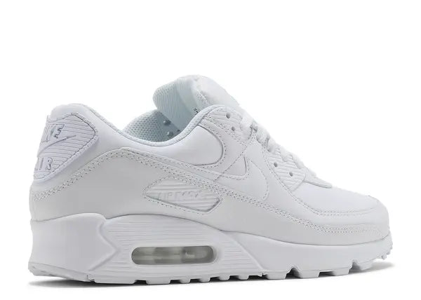 Nike Air Max 90 Leather Triple White Back