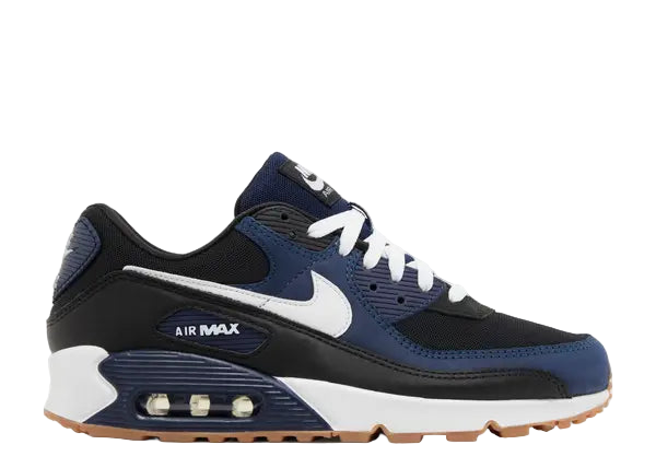Nike Air Max 90 Midnight Navy Gum Side