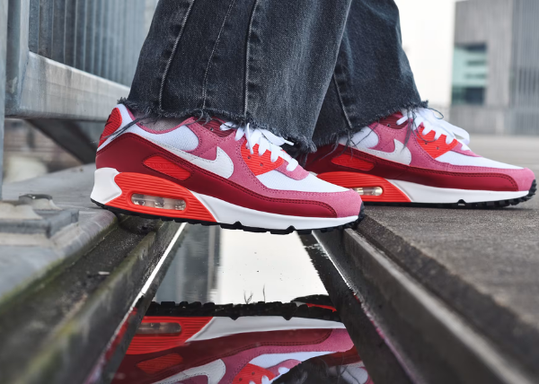 Nike Air Max 90 Peony Light Crimson Outfit 2
