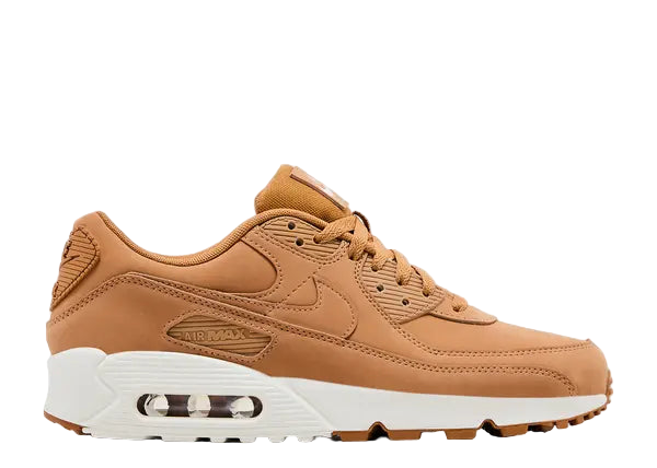 Nike Air Max 90 Premium Flax Sail Side