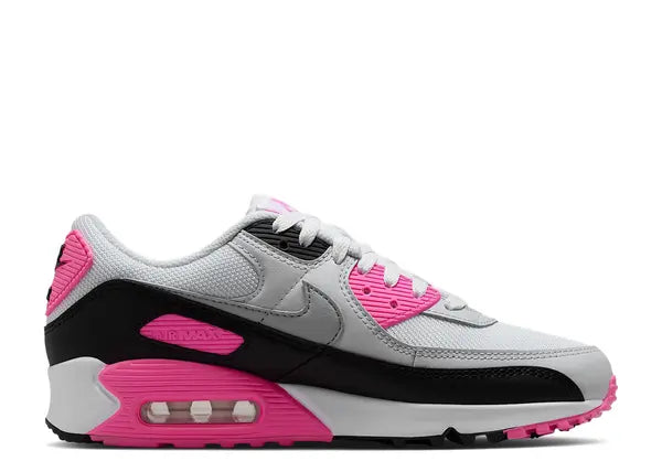 Nike Air Max 90 White Pink Glow Wolf Grey