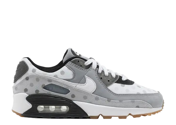 Nike Air Max 90 White Polka Dot Side