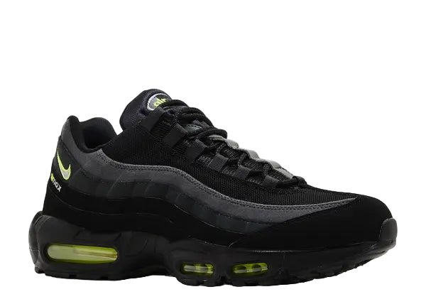 Nike Air Max 95 Retro Logo Black Grey Volt Front