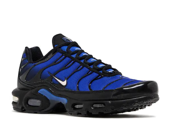 Nike Air Max Plus Premium Black Racer Blue Front