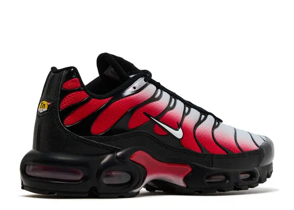 Nike Air Max Plus Pure Platinum University Red Black White Back