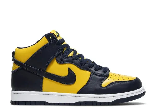 Nike Dunk High Michigan Side