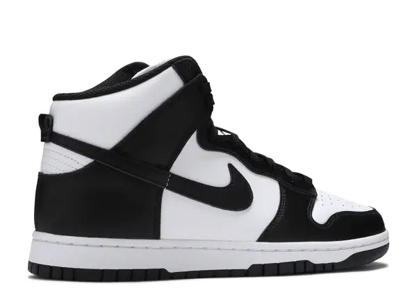 Nike Dunk High Panda Black White Back