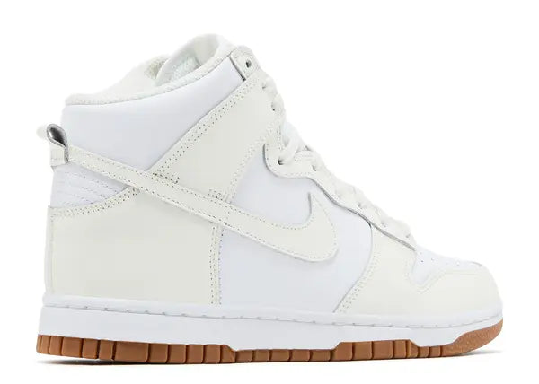Nike Dunk High Sail Gum Back
