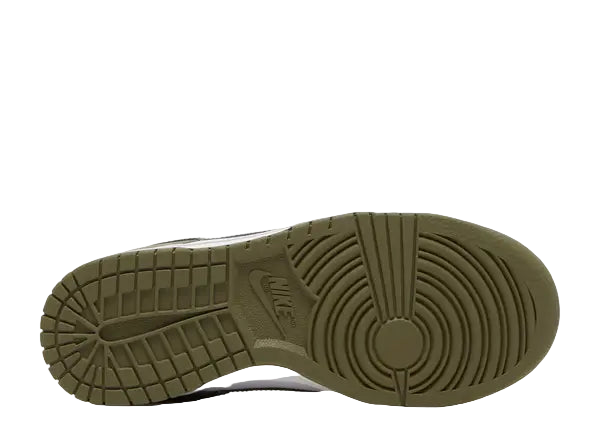 Nike Dunk Low Medium Olive Bottom