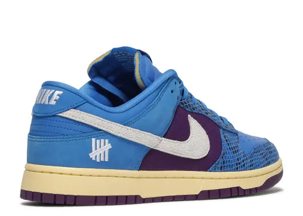 Nike Dunk Low Undefeated 5 On It Dunk vs. AF1 Back