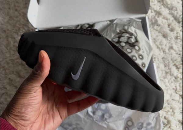 Nike Mind 001 Slide Black Chrome