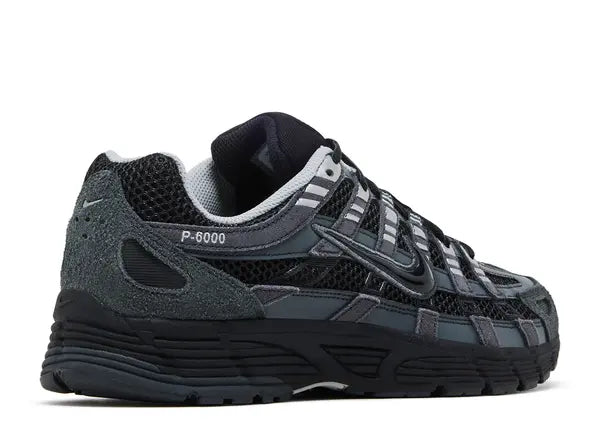 Nike P-6000 Anthracite Metallic Silver Back