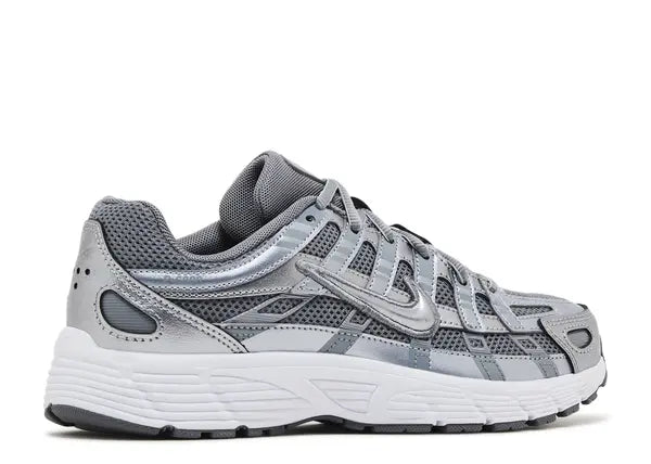 Nike P-6000 Metallic Cool Grey (GS) Back