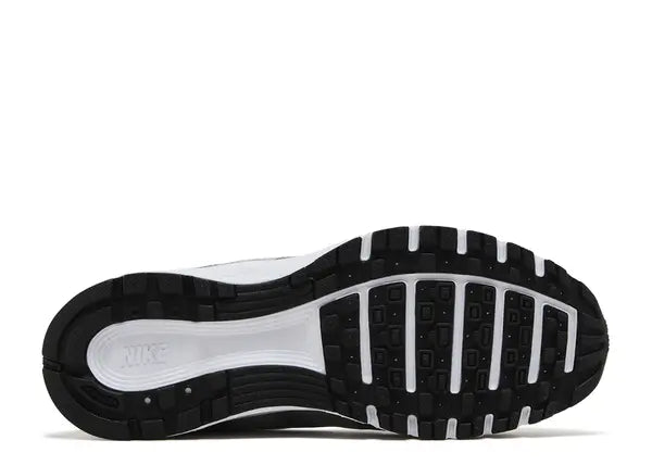 Nike P-6000 Metallic Silver Cool Red (GS) Bottom