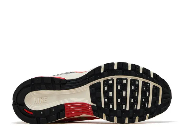 Nike P-6000 Sail Pale Ivory Light Bone Picante Red Bottom