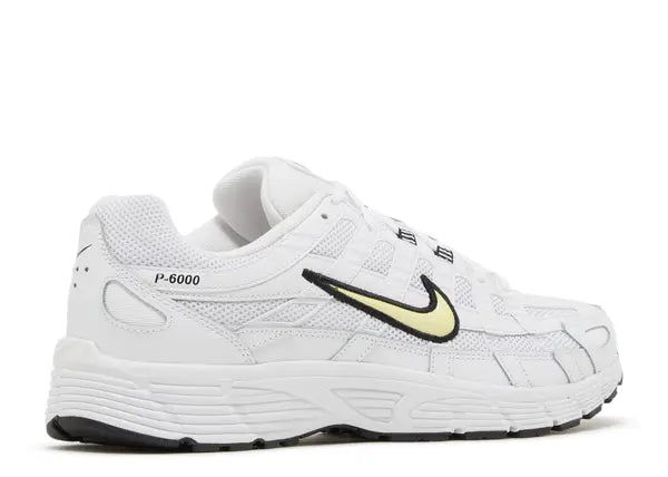 Nike P-6000 White Lemon Chiffon Back