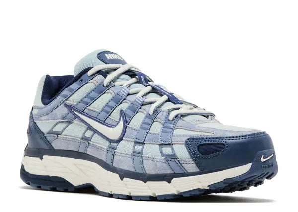 Nike P-6000 Worn Blue Denim Front