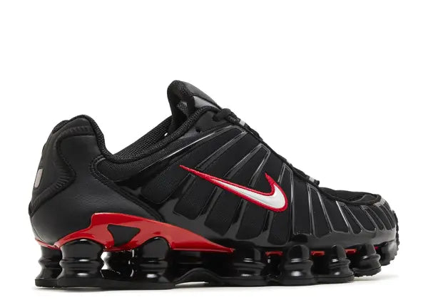 Nike Shox TL Black University Red Back