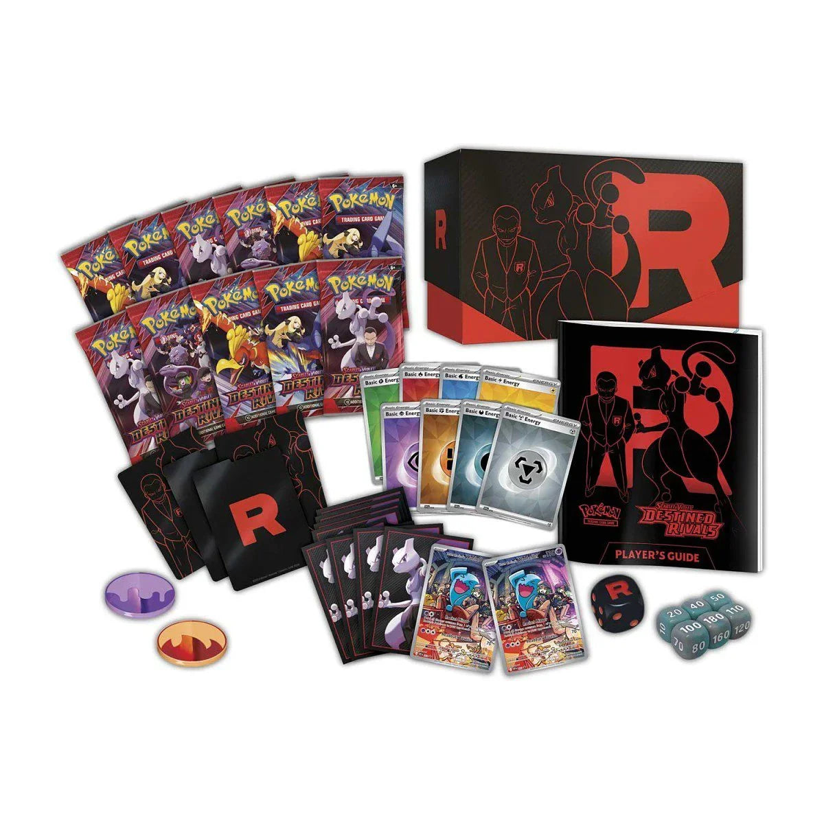 Pokémon Scarlet & Violet Destined Rivals Elite Trainer Box Inhoud