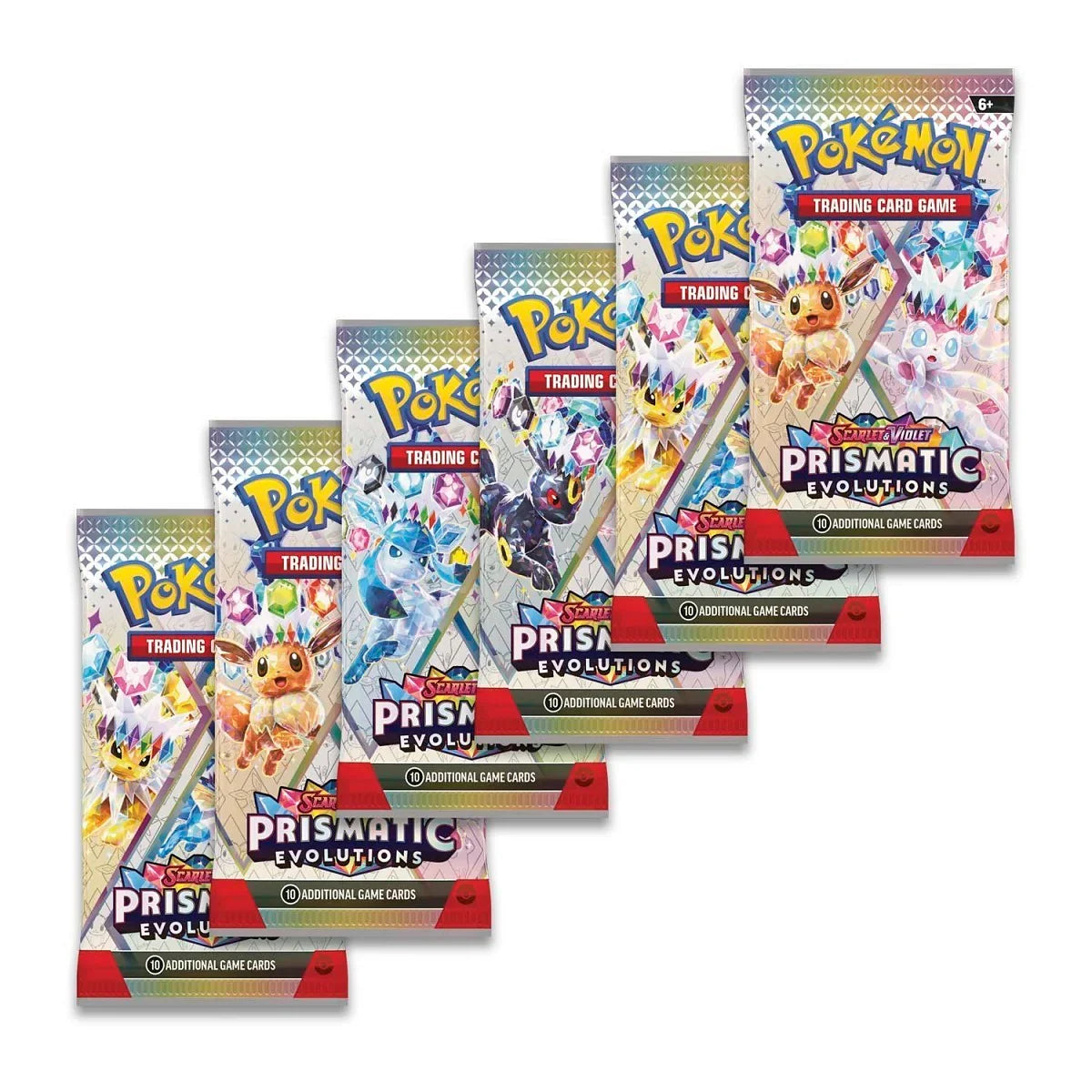 Pokemon Scarlet & Violet Prismatic Evolutions Booster Bundle Packs