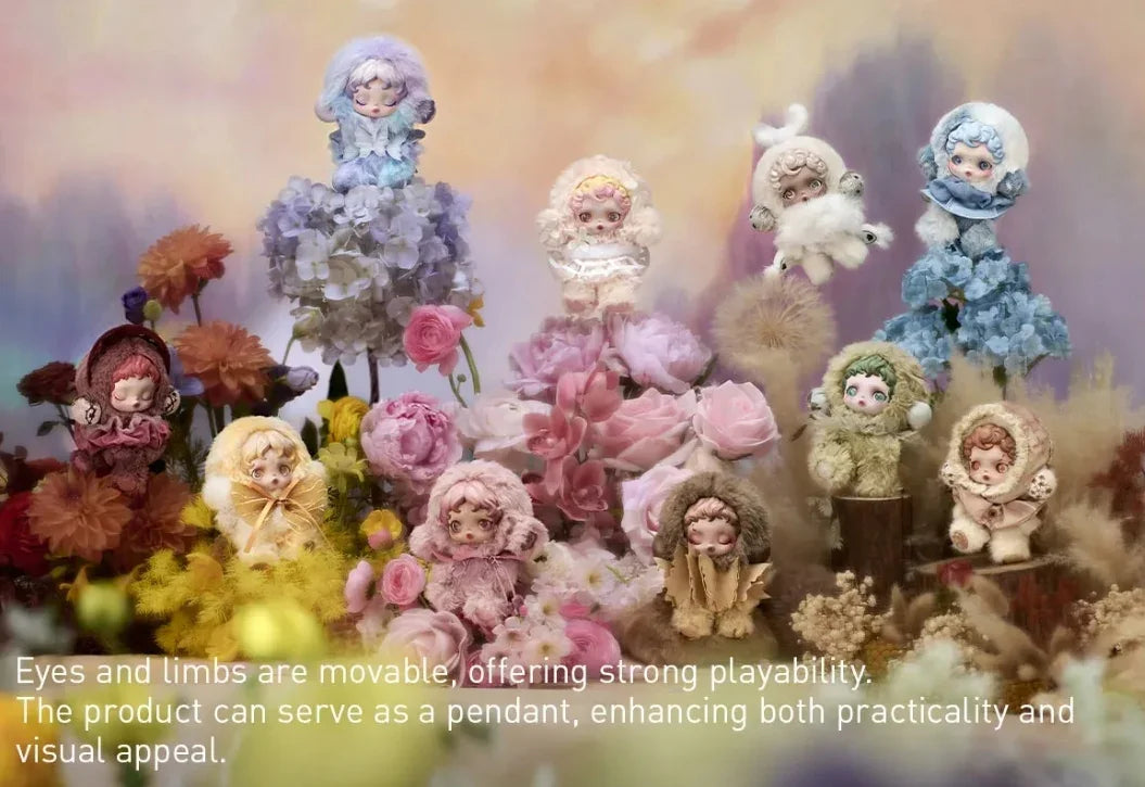 Pop Mart L'impressionnisme SKULLPANDA Series Case (9 Blind Box)