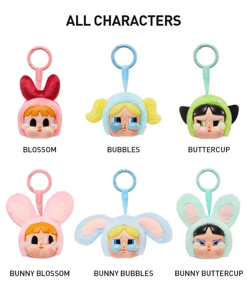 Pop Mart Labubu Crybaby x Powerpuff Girls Case (6 Blind Box)