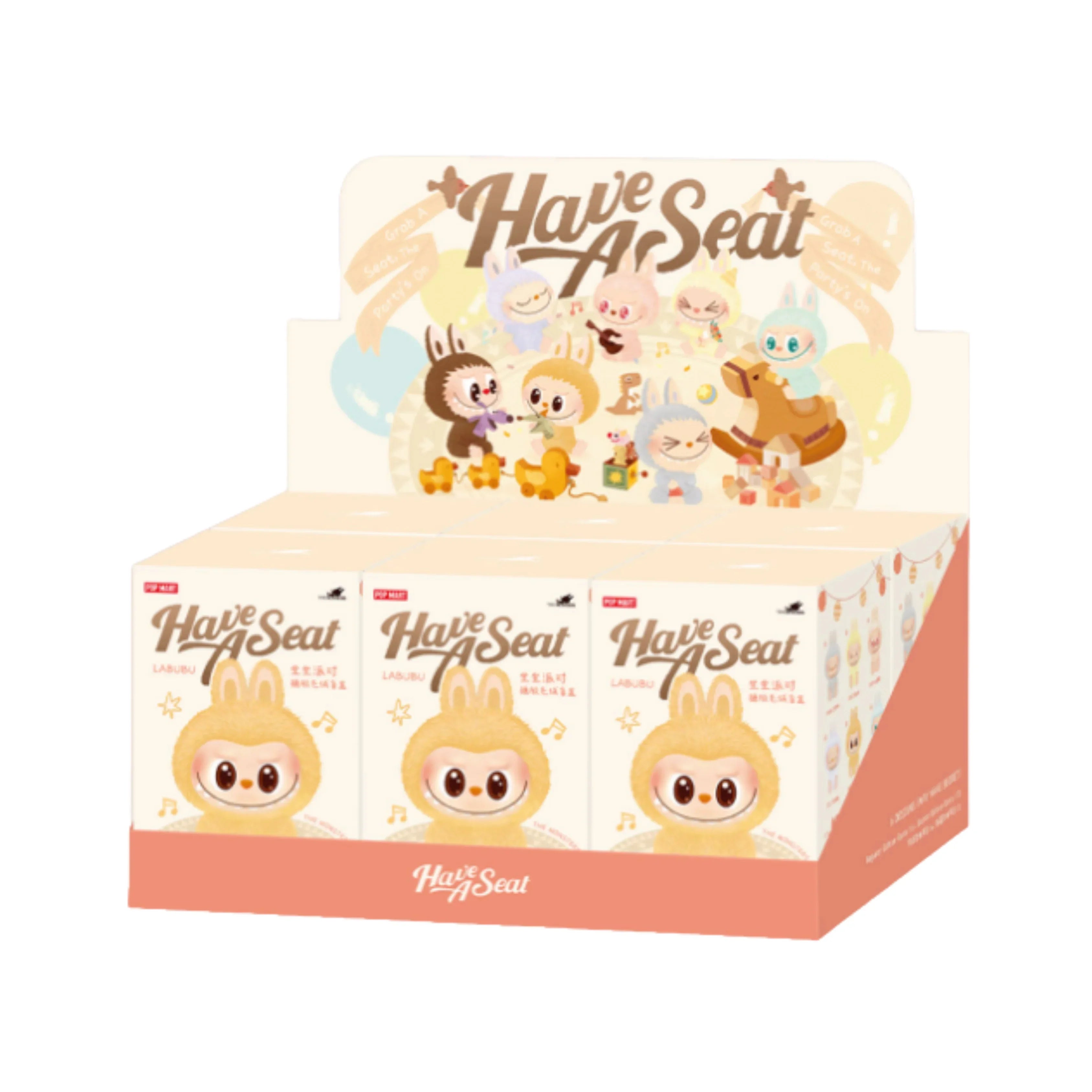 Pop Mart Labubu The Monsters Have a Seat Case (6 Blind Box)