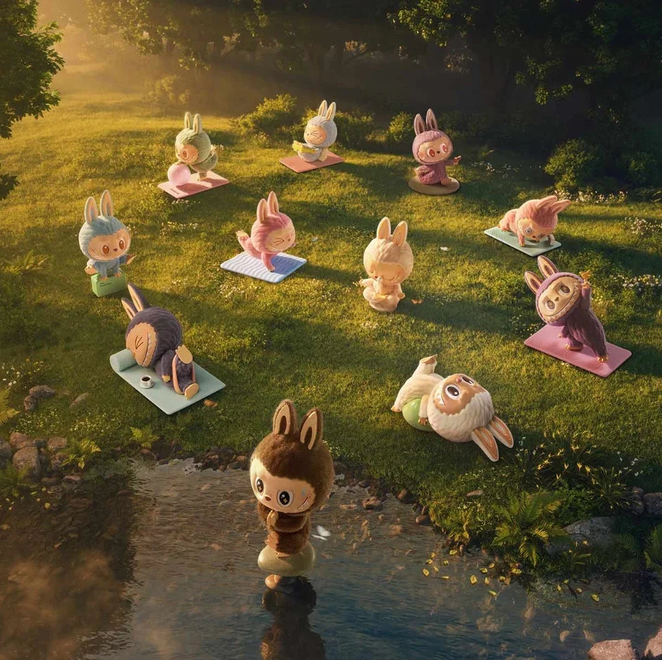 Pop Mart Labubu The Monsters Lazy Yoga Case (6 Blind Box)