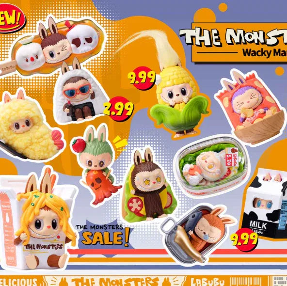 Pop Mart Labubu The Monsters Wacky Mart Case (12 Blind Box)