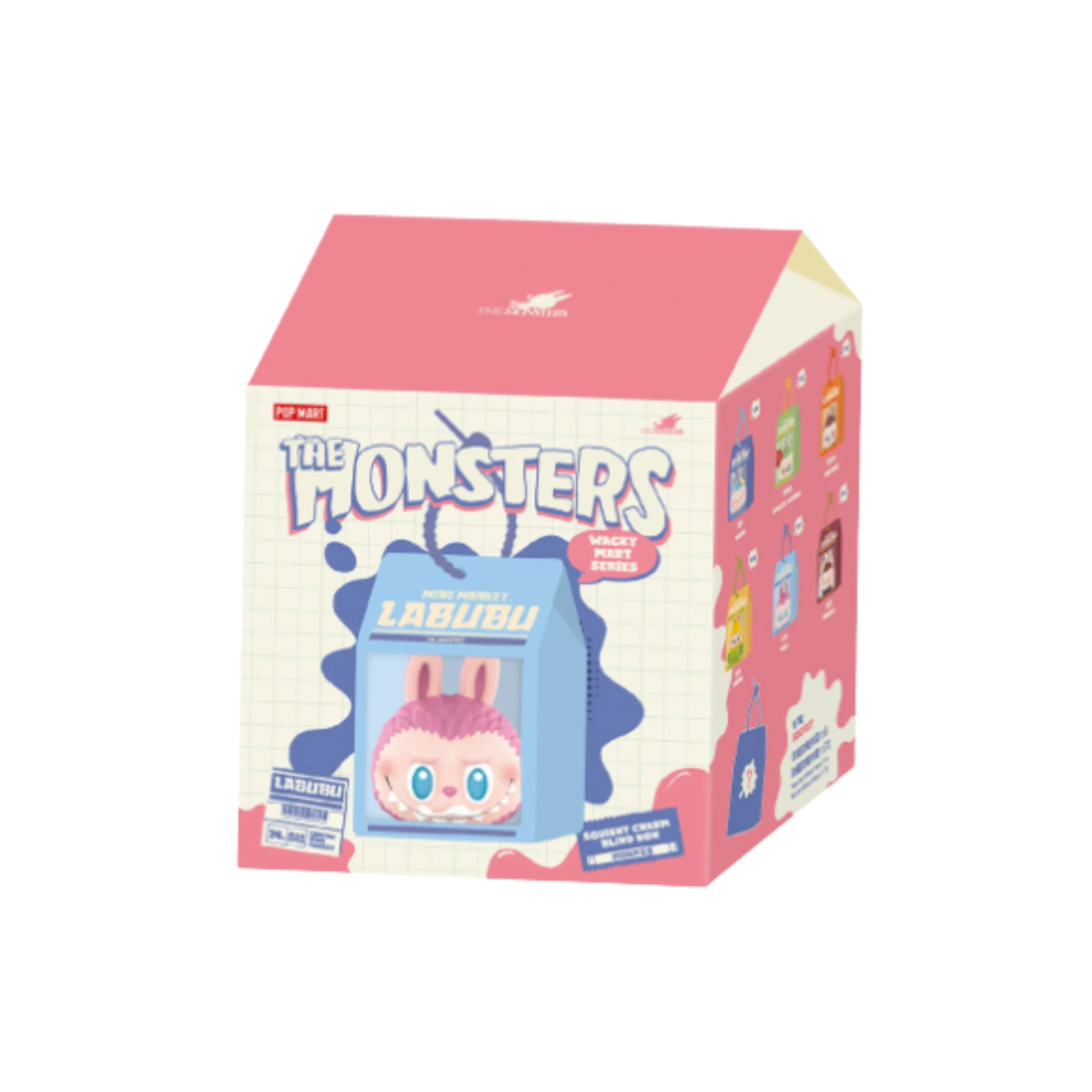 Pop Mart Labubu The Monsters Wacky Squishy Charm Blind Box