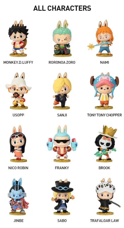 Pop Mart Labubu The Monsters x One Piece Case (12 Blond Box)