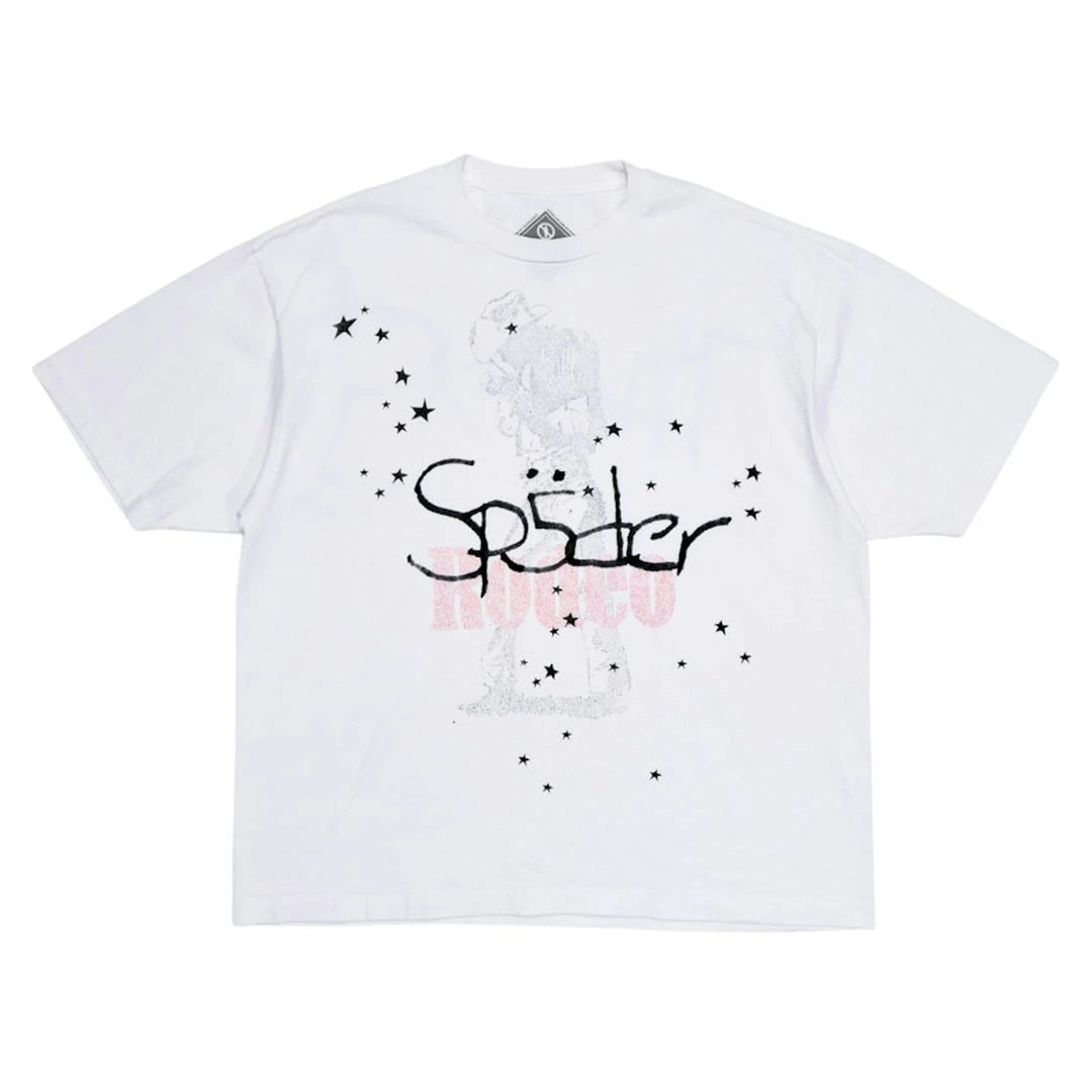 Travis Scott Cactus Jack x Sp5der Days Before Rodeo II Tee White