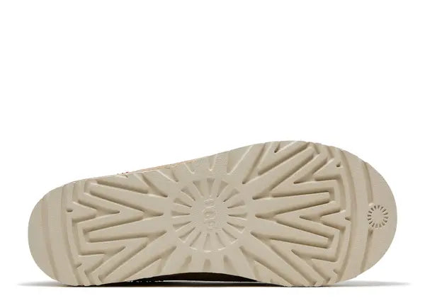 UGG Tasman II Slipper Sand Dark Cherry Bottom