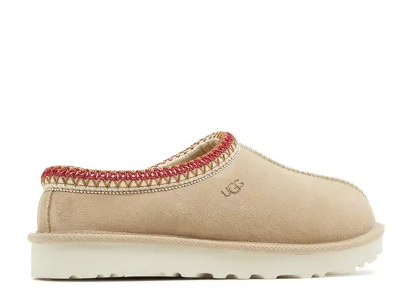 UGG Tasman Slipper Sand Dark Cherry Back