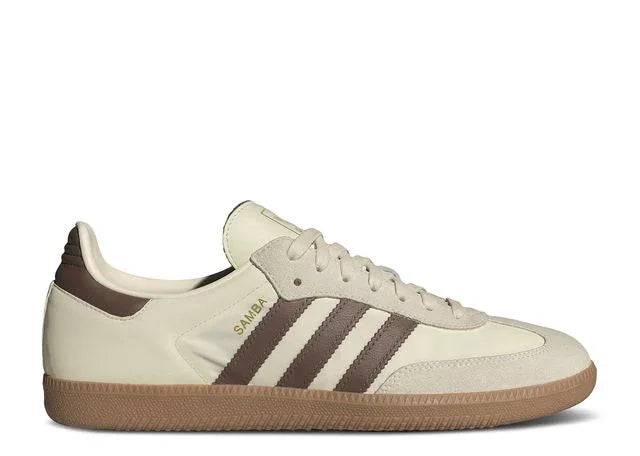 Adidas Samba OG Cream White Preloved Brown Side