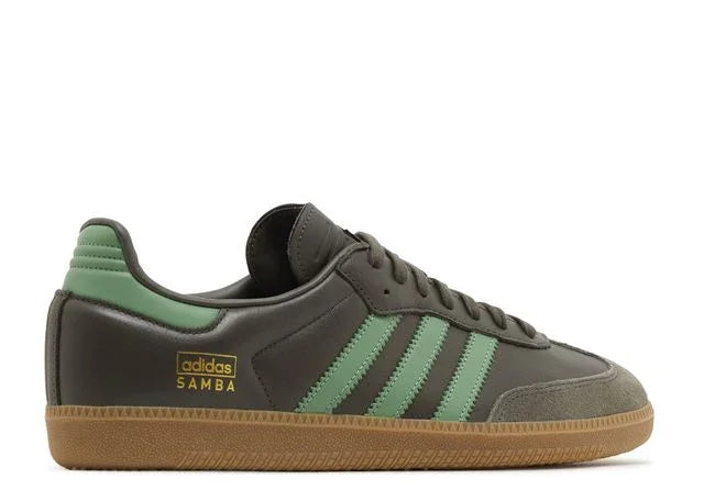 Adidas Samba OG Shadow Olive Preloved Green Back