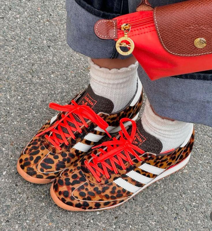 Adidas SL 72 Leopard Print Foto