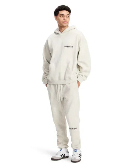 Fear of God Esssentials Sweatpants Light Oatmeal Outfit