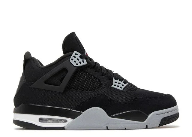 Jordan 4 Retro SE Black Canvas Side