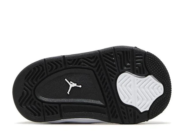 Jordan 4 Retro White Thunder (TD) Bottom