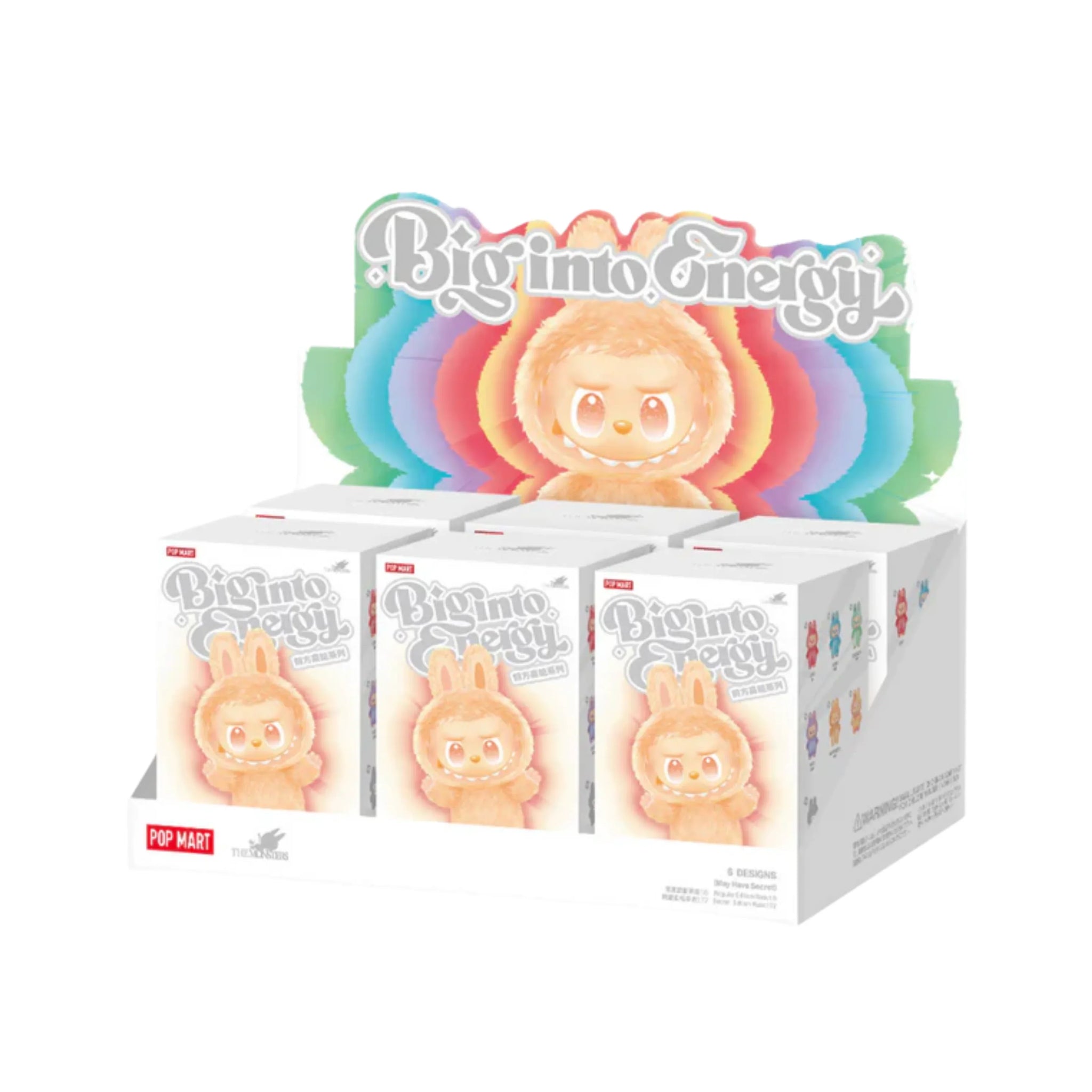 【POP MART】labubu The big into Energy 6個 Pop Mart Labubu Big Into Energy Case (6 Blind Box)