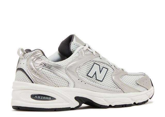 New Balance 530 Grey Matter Silver Metallic Back