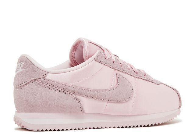 Nike Cortez Textile Satin Soft Pink Back