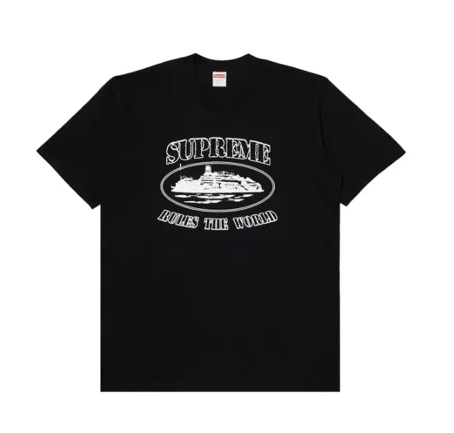 Supreme Corteiz Rules The World Tee Front